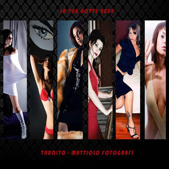 Copertina del Calendario La Tua Notte 2009